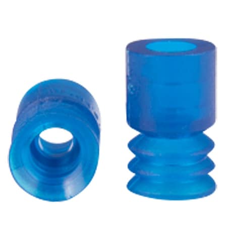 Fipa Bellows vacuum cup diam. 10 mm, Vinyl blue 21.010.070.V